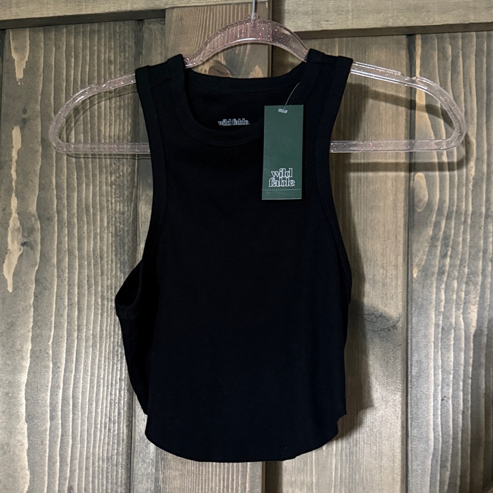 Wild Fable Classic Black Tank Top